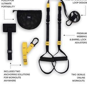 Like new: TRX suspension and resistance system for on-the-go